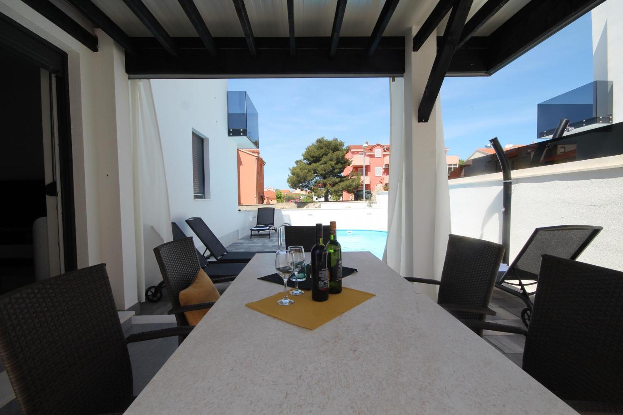 Villa Essenza Vita In Vodice Only 650 Meters From The Beach Екстериор снимка