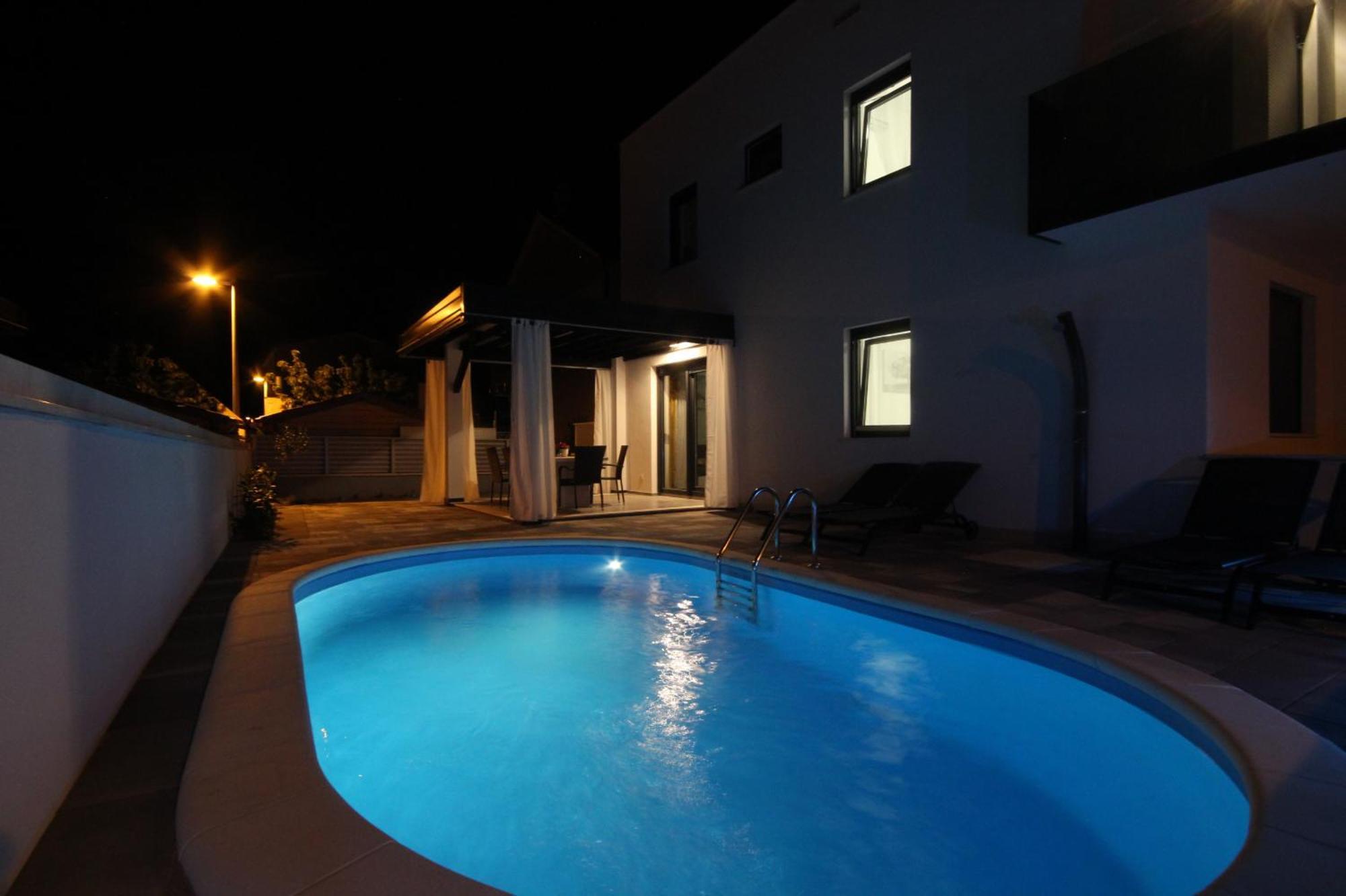Villa Essenza Vita In Vodice Only 650 Meters From The Beach Екстериор снимка