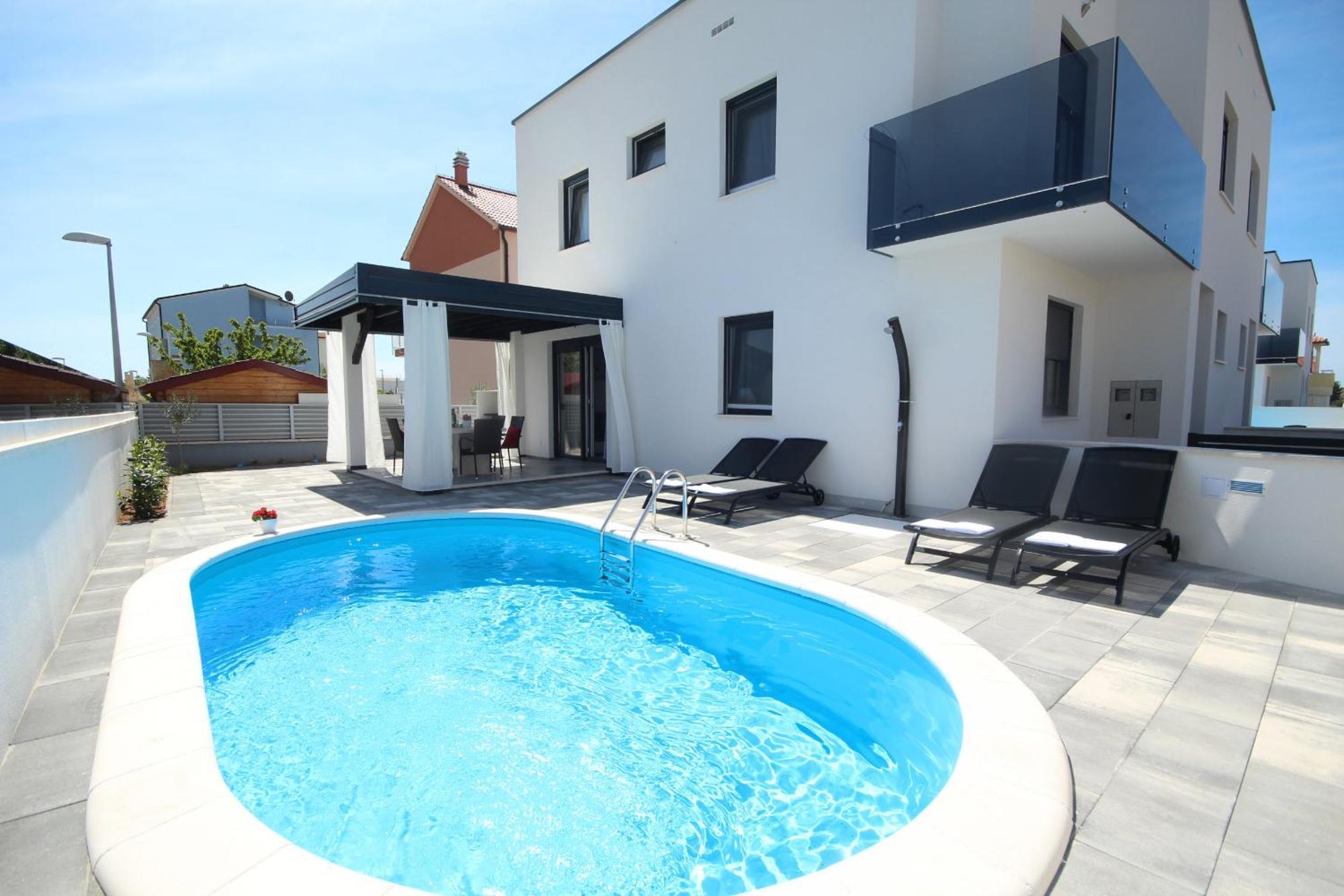 Villa Essenza Vita In Vodice Only 650 Meters From The Beach Екстериор снимка